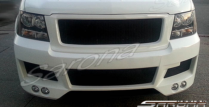 Custom Chevy Avalanche  Truck Front Bumper (2007 - 2014) - $1190.00 (Part #CH-033-FB)